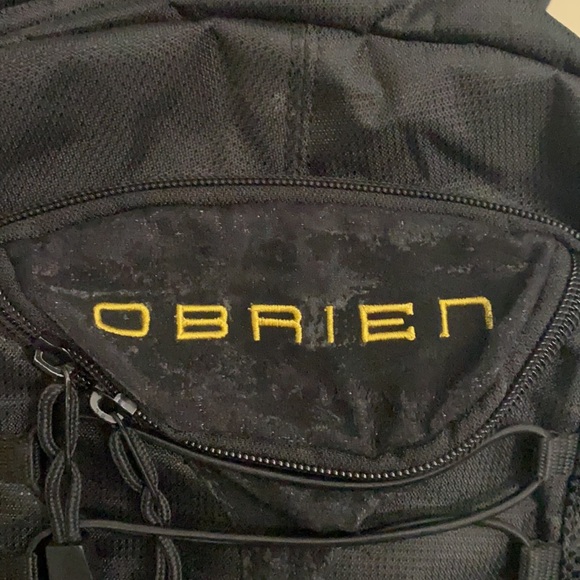 Authentic Obrien large black laptop computer backpack - Picture 2 of 14